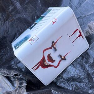 Stephen King 'IT' Book Clutch